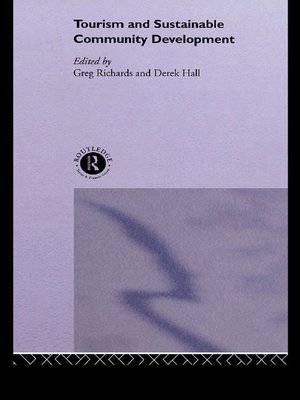 cover image of Tourism and Sustainable Community Development